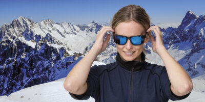 Gafa polararizada para la nieve