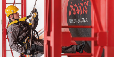 Línea de vida para uso horizontal